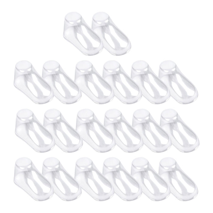 10Pcs Transparent Baby Shoe Stretcher Professional for Socks Store 8cm