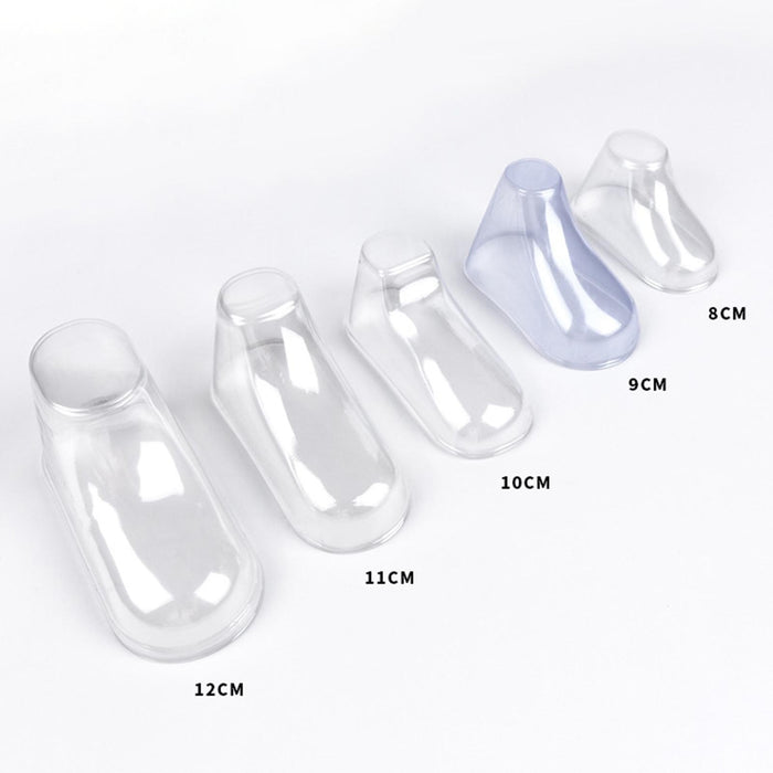 10Pcs Transparent Baby Shoe Stretcher Professional for Socks Store 8cm