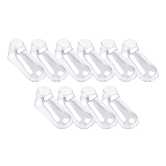 10Pcs Transparent Baby Shoe Stretcher Professional for Socks Store 10cm