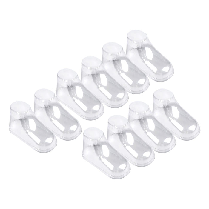 10Pcs Transparent Baby Shoe Stretcher Professional for Socks Store 12cm