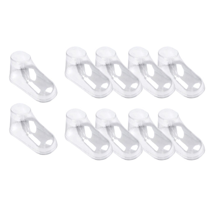 10Pcs Transparent Baby Shoe Stretcher Professional for Socks Store 12cm