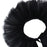 Women Tulle Ruffle Collar Halloween Costume Accessory Shawl Lapel Detachable Black