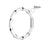 Anti Static Bracelet Eliminate Body Static Balance Energy Reusable Wristband White