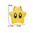 Yellow Star Backpack Cute Stylish Funny Creative Backpack for Teens Students 33x12x38cm