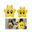 Yellow Star Backpack Cute Stylish Funny Creative Backpack for Teens Students 33x12x38cm