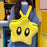 Yellow Star Backpack Cute Stylish Funny Creative Backpack for Teens Students 33x12x38cm