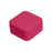 Crofta Jewelry Box Mini Holder Jewelry Storage Box for Necklace Charm Earrings Stud rose red