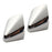 2Pcs Metal Shoes Pointed Protector Decoration Accessories High Heels Toe Cap Silver