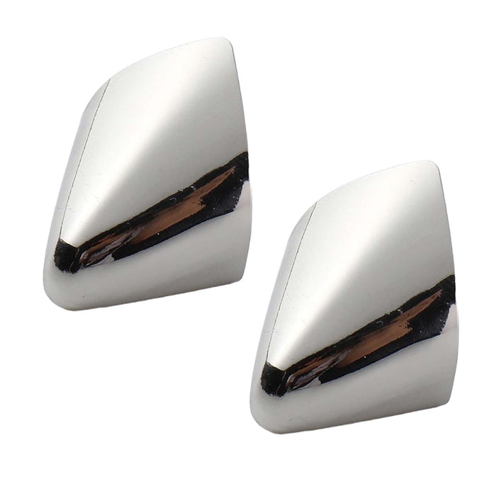 2Pcs Metal Shoes Pointed Protector Decoration Accessories High Heels Toe Cap Silver