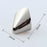 2Pcs Metal Shoes Pointed Protector Decoration Accessories High Heels Toe Cap Silver