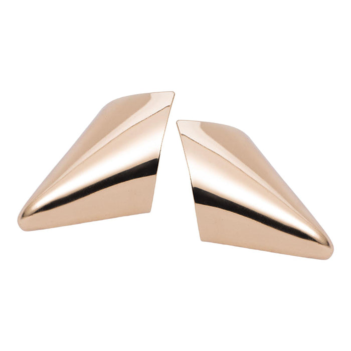 2 Pieces Shoes Pointed Protector Steel for Boots High Heels Shoes Protection Gold