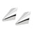 2 Pieces Shoes Pointed Protector Steel for Boots High Heels Shoes Protection Silver