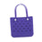 Beach Tote Bag Breathable Beach Handbag Organizer for Swimming Beach Outdoor Purple