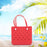 Beach Tote Bag Breathable Beach Handbag Organizer for Swimming Beach Outdoor Red