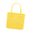 Beach Tote Bag Breathable Beach Handbag Organizer for Swimming Beach Outdoor Yellow