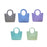 Beach Eva Bag EVA Casual Simple Handbag for Women for Party Birthday Gift Travel Apricot