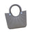 Beach Eva Bag EVA Casual Simple Handbag for Women for Party Birthday Gift Travel Apricot