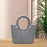 Beach Eva Bag EVA Casual Simple Handbag for Women for Party Birthday Gift Travel Apricot