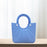 Beach Eva Bag EVA Casual Simple Handbag for Women for Party Birthday Gift Travel Blue