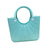 Beach Eva Bag EVA Casual Simple Handbag for Women for Party Birthday Gift Travel Green Lake