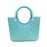 Beach Eva Bag EVA Casual Simple Handbag for Women for Party Birthday Gift Travel Green Lake