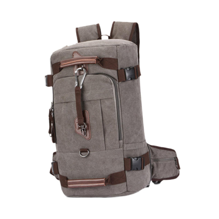 Crofta Rock Climbing Backpack Travel Bag Hiking Rucksack for Touring Cycling Hiking Gray