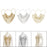 Beaded Body Chain Trendy Sleeveless Bikini Chain for Wedding Disco Halloween Gold