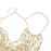 Beaded Body Chain Trendy Sleeveless Bikini Chain for Wedding Disco Halloween Multicolor