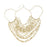 Beaded Body Chain Trendy Sleeveless Bikini Chain for Wedding Disco Halloween Multicolor