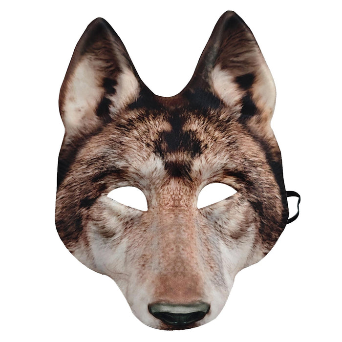 Wolf Head Mask for Fancy Dress Party Party Spoofs Cosplay Brown