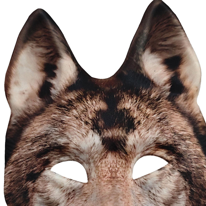 Wolf Head Mask for Fancy Dress Party Party Spoofs Cosplay Brown