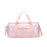 Gym Bag Sturdy Easy Carrying Multipurpose for Business Trip Vacation Holiday Pink