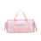 Gym Bag Sturdy Easy Carrying Multipurpose for Business Trip Vacation Holiday Pink