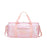 Gym Bag Sturdy Easy Carrying Multipurpose for Business Trip Vacation Holiday Pink