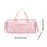 Gym Bag Sturdy Easy Carrying Multipurpose for Business Trip Vacation Holiday Pink