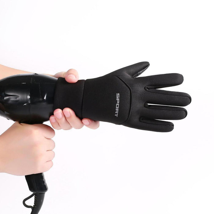 Warm Gloves Cycling Equipment Bicycling Gloves for Camping Driving Commuting M