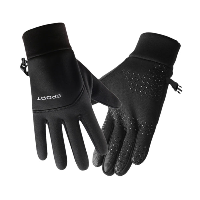 Warm Gloves Cycling Equipment Bicycling Gloves for Camping Driving Commuting M