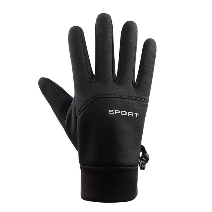 Warm Gloves Cycling Equipment Bicycling Gloves for Camping Driving Commuting M