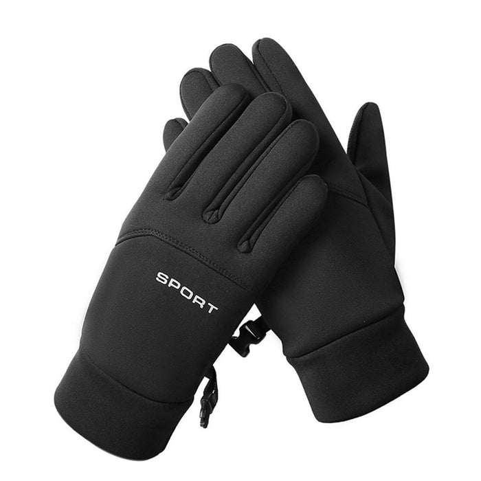 Warm Gloves Cycling Equipment Bicycling Gloves for Camping Driving Commuting M