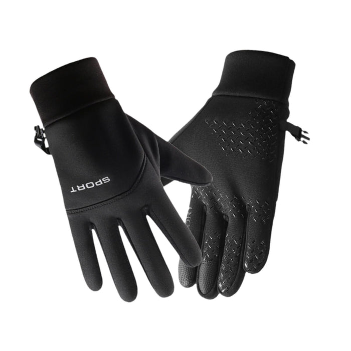 Warm Gloves Cycling Equipment Bicycling Gloves for Camping Driving Commuting XL