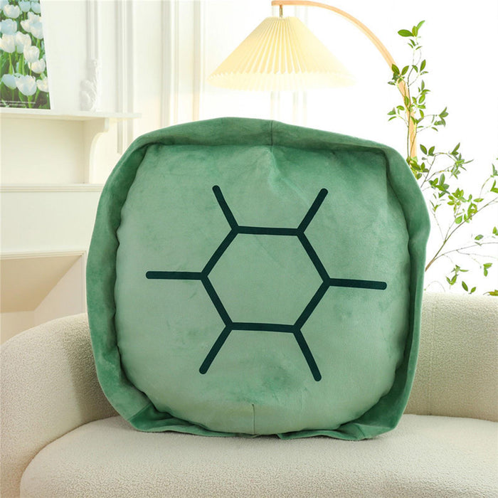 Wearable Turtle Shell Pillow Cushion Stuffed Animal Costume Tortoise Clothes 60cm