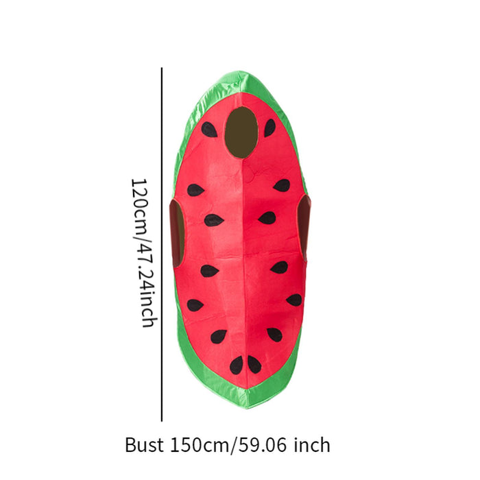 Watermelon Costume Versatile Funny Fancy Dress for Carnival Birthday Parties