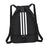 Drawstring Backpack Adjustable Shoulder Straps for Women Men String Swim Bag Black