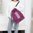 Drawstring Backpack Adjustable Shoulder Straps for Women Men String Swim Bag Violet