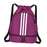 Drawstring Backpack Adjustable Shoulder Straps for Women Men String Swim Bag Violet