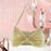 Women Evening Clutch Bag Female Underarm Bag for Weddings Commuting Birthday Gold