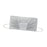 Bow Pleated Glitter Clutch Trendy Shoulder Chain Bag for Street Party Silver