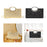 Ladies Clutch Purse Handbag Decoration Wedding Bag for Engagement Prom Women Gold