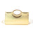 Ladies Clutch Purse Handbag Decoration Wedding Bag for Engagement Prom Women Gold