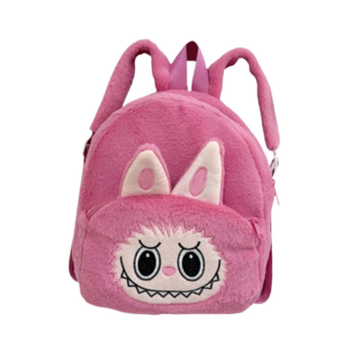 Kids Backpack Adorable with Zipper Closure Novelty Adjustable Shoulder Strap Rose Pink